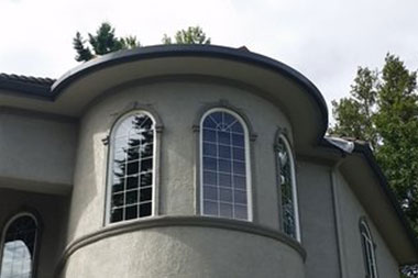 Bonney Lake Curved Gutters
