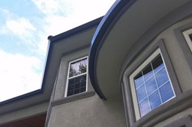 Puyallup Curved Gutters