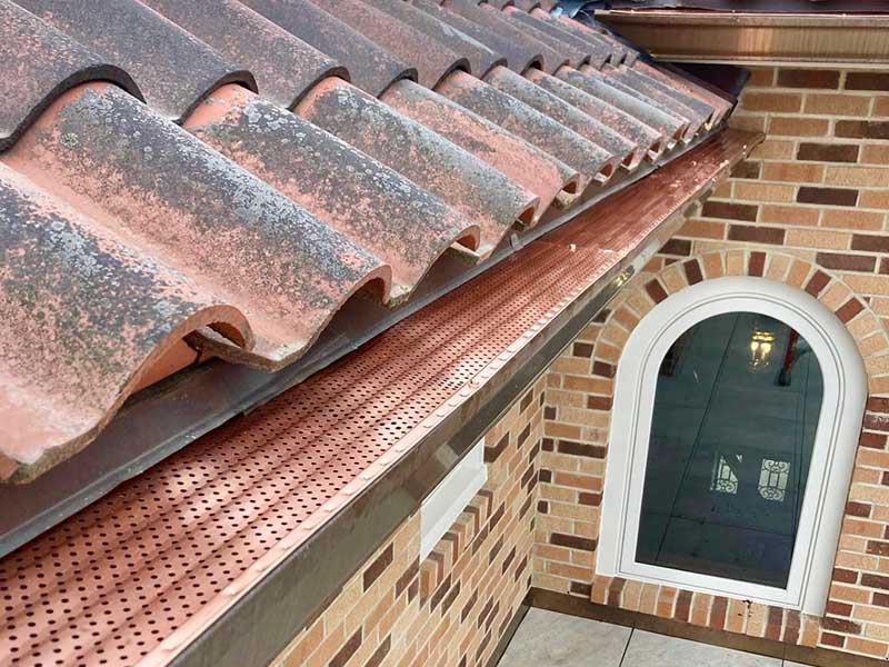 Ravensdale Copper Gutters