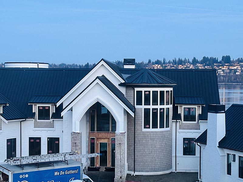 Auburn Curved Gutters