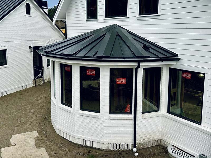 Tukwila Radius Gutters