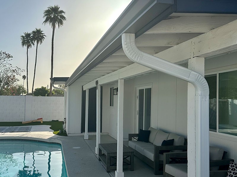 Arizona Gutter Seal Failure