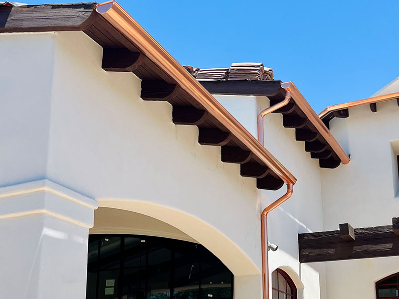 Washington Copper Gutters