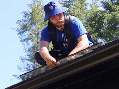 Gutter Guard Installation