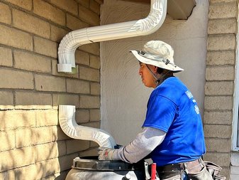 Chandler Downspouts Rattling