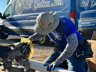 King County Seamless Gutter Material